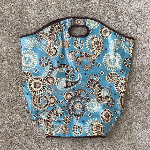 Large Paisley Multi-Functional Reusable Bag - Picture 1 of 5